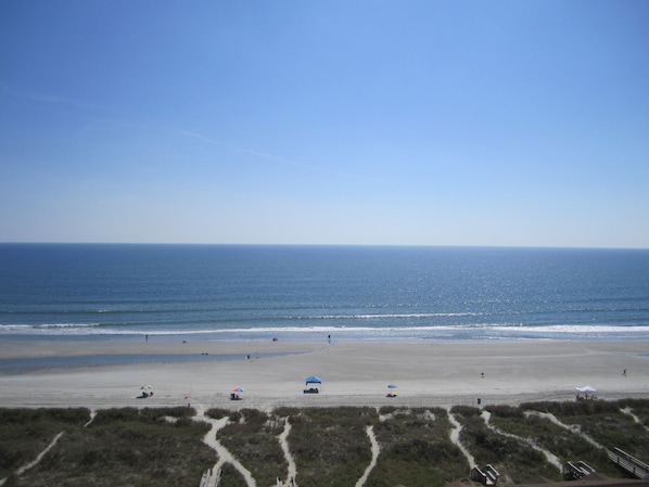 This is the view from the deck.
