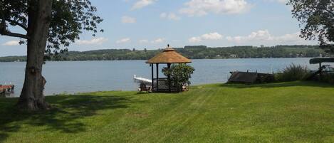 Gazebo and Lake