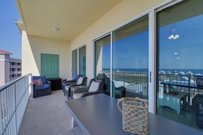 Balcony w/ Ocean Views