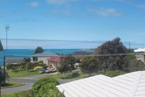 Views from the family room and balcony