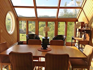 Dining Room with Atrium