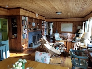 Dining and Living Area and way to Porch and Kitchen