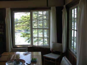 View out Dining Area
