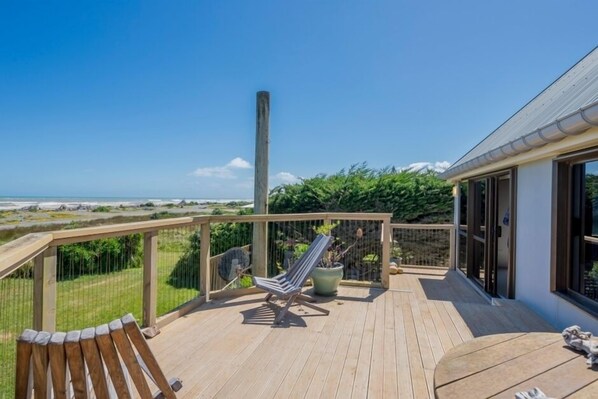 Beachfront views