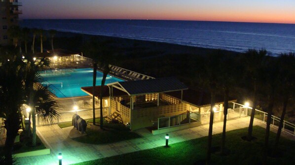 Pool by night