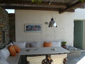 Open patio