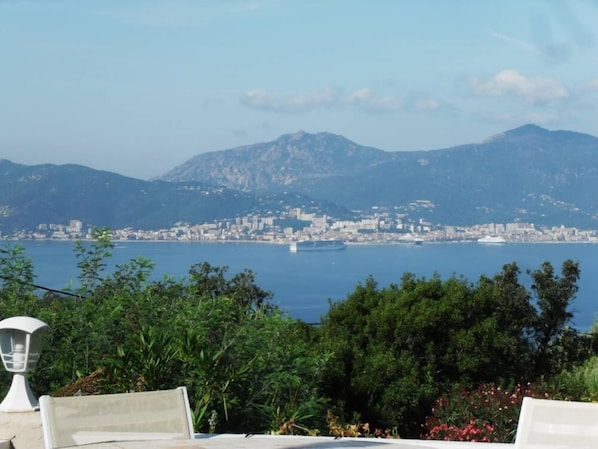 vue de la terrasse