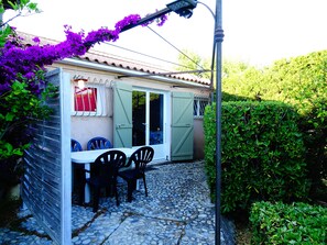 Terrasse ensoleillée