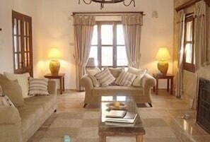 Stylish and luxurious lounge