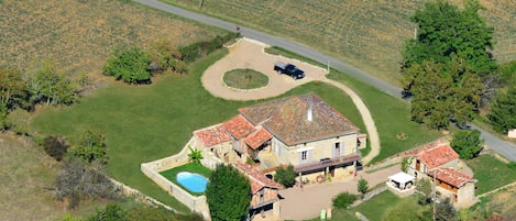 vue aérienne
aux quatr'arches
