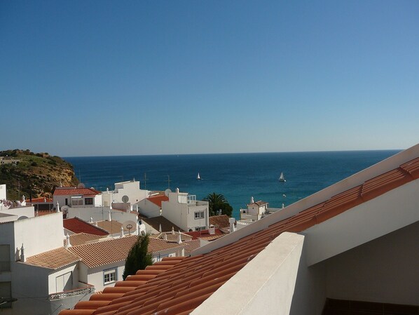 Fantastic views from the private, sunny terrace.