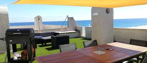 Fitted roof terrace - Superb sea view