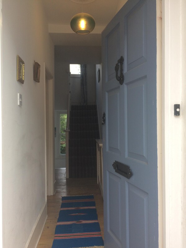 Front door to hallway
