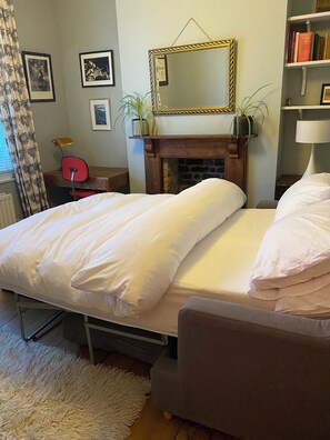 Bedroom 1 with double sofa bed