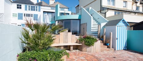 House from the beachside