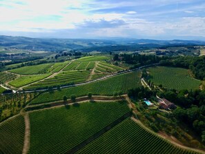 Poggiolino from above