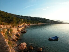 Weg zum Strand