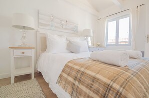 Bedroom with British King size bed