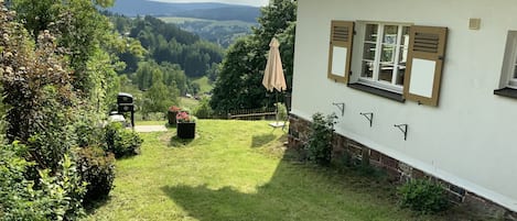 Blick ins Tal Richtung Süden