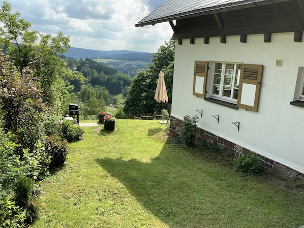 Blick ins Tal Richtung Süden