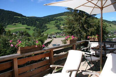 Chalet l'Isard Megeve, in der Nähe von Pisten und Zentrum, freie Sicht, 5 Schlafzimmer