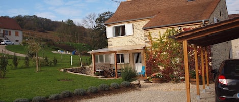 View of the House from the drive