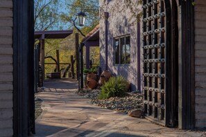 entry from parking