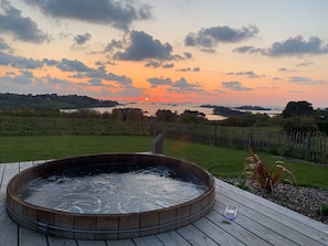 Bain à remous extérieur