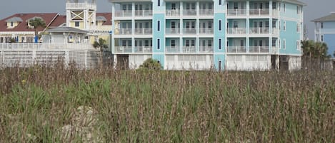 Photo of your building taken from the beach.
~ Pointe West Vacation ~