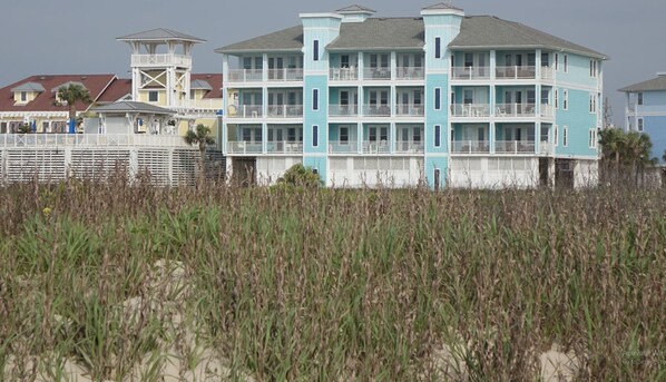 Photo of your building taken from the beach.
~ Pointe West Vacation ~