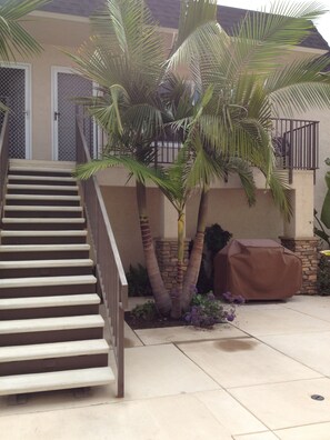 Located in a small 6 Unit Complex just a block from the beach