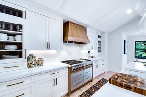 Gourmet Kitchen with High End Appliances