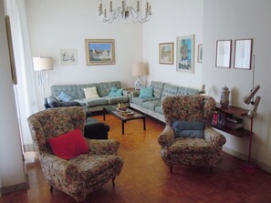 Living Room with Balcony