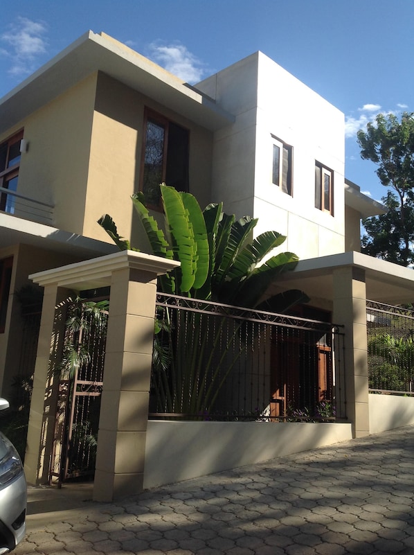 Casa Conchal gated with security wall around the complete property.