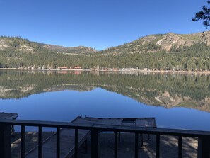 Upper deck view (autumn when lake is low)