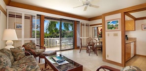 Living Room and Dining Area