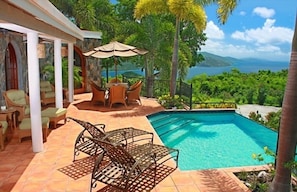 NE view toward Tortola and Virgin Gorda