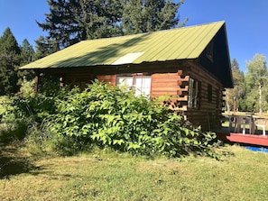 Back of cabin