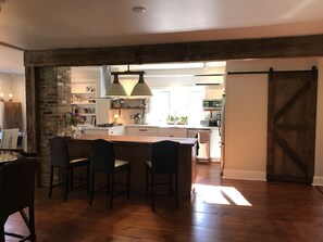 Living area and Kitchen
