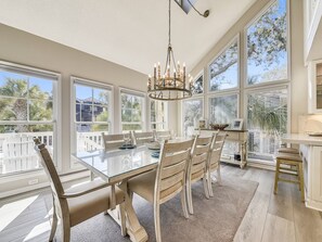 Formal Dining Area at 58 Dune Lane