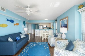 Oceanfront Living Room