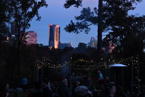 Back yard View!  - The reflection of the sunset on Bldgs is Always Amazing!