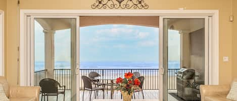 Living Room with Ocean view
