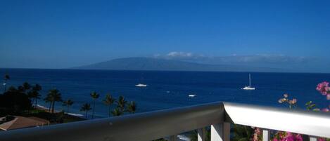 Island of Lanai from Whaler 1063 lanai (porch)