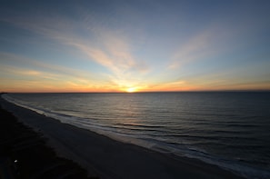 Sunrise from the balcony