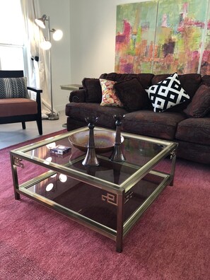 Milo Baughman coffee table 
