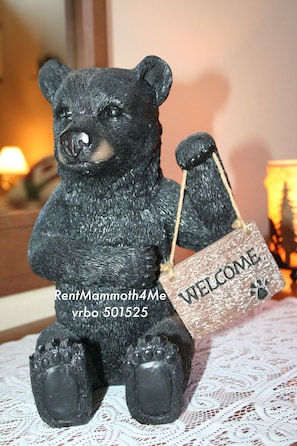 Welcome bear!