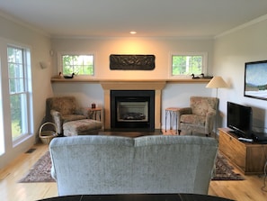 Great Room - living area with gas fireplace