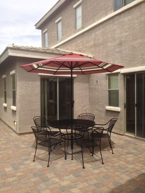 Private patio/patio furniture