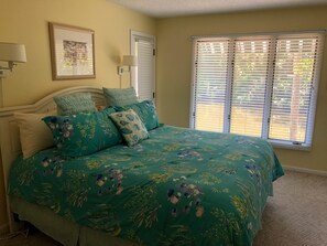 King bed in primary bedroom 